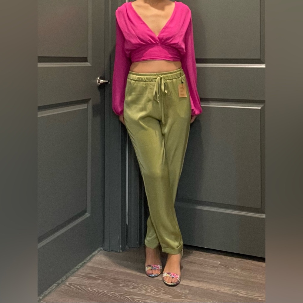 Outfit /elegant pant(small) with long sleeve top(small)